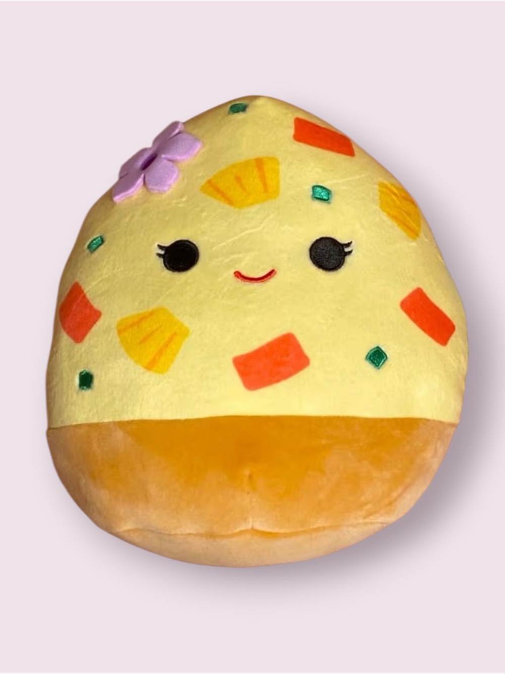 Squishmallows Saku the Hawaiian Pizza 7.5" Plush Foodie Squad